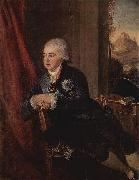 Portrait of prince Alexey Kurakine Ludwig Guttenbrunn